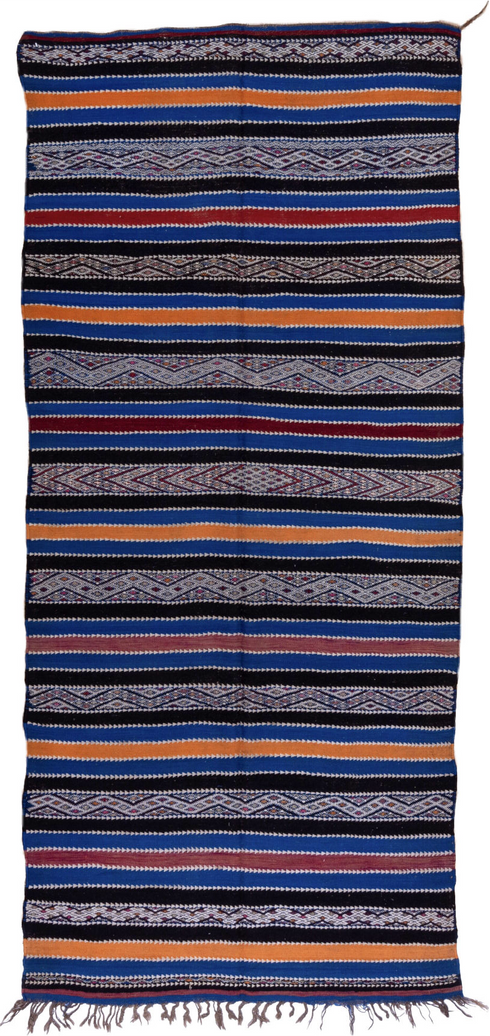 Vintage Kilim Area Rug (5' x 11')